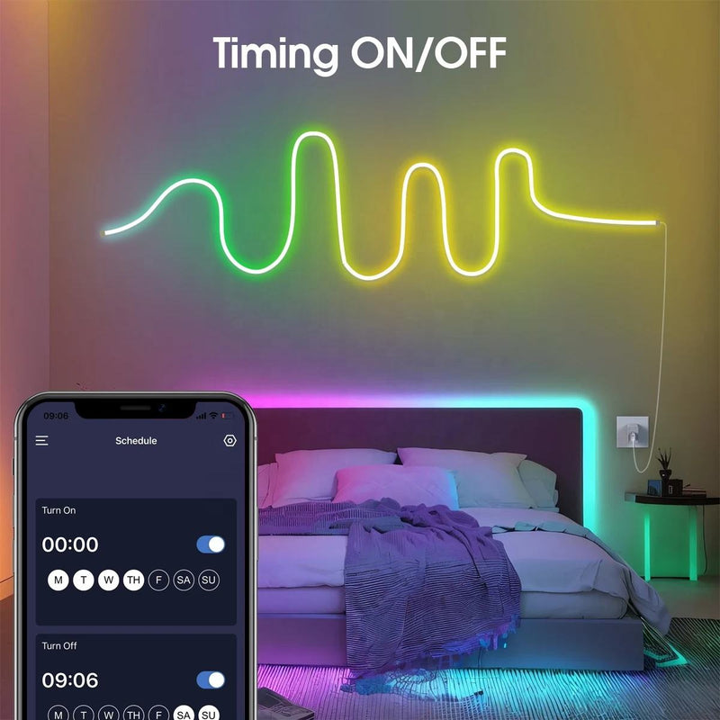 Funkisto Smart LED Neon Light | Remote & App controlled | For Aesthetic, Festive vibes, diwali decor